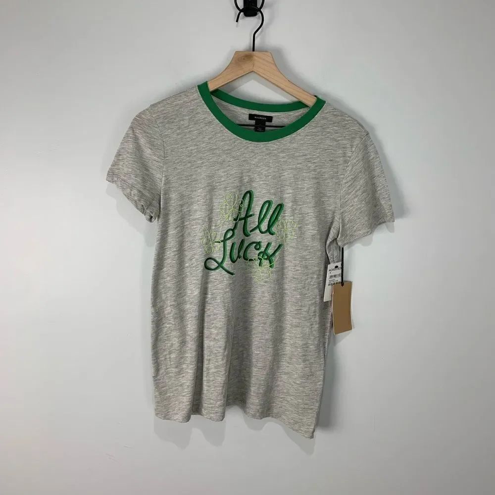Halogen Grey All Luck St. Patrick’s Day Tee